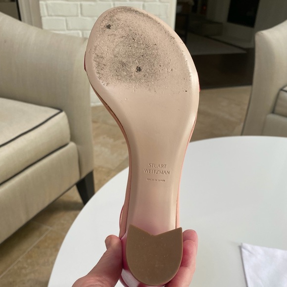 Stuart Weitzman two tone block heel - Picture 14 of 16